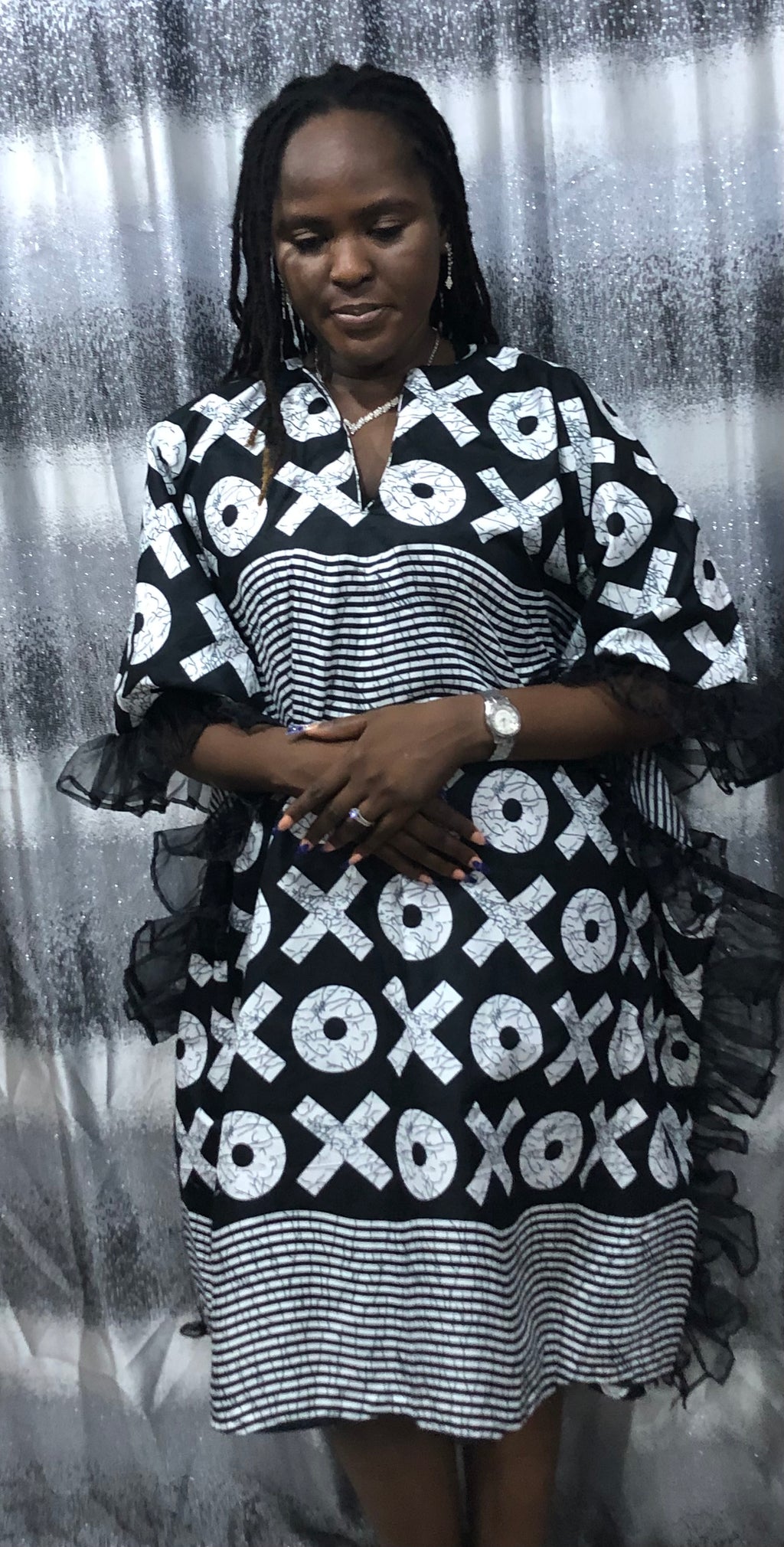 African Print Kaftan Dress, Moroccan bubu Kaftans, Nigerian Bubu, Moo-Moo Dress, Ankara Kaftans. (Short/knee Length)