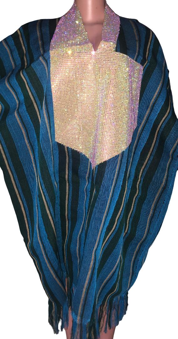 African couples Aso Oke outfits, 1 piece for men(Danshiki Top only) and Bubu / Moo-Moo / Kaftan for Women, African Mens and Women’s Wear, African men and women sets, African Handmade Aso oke