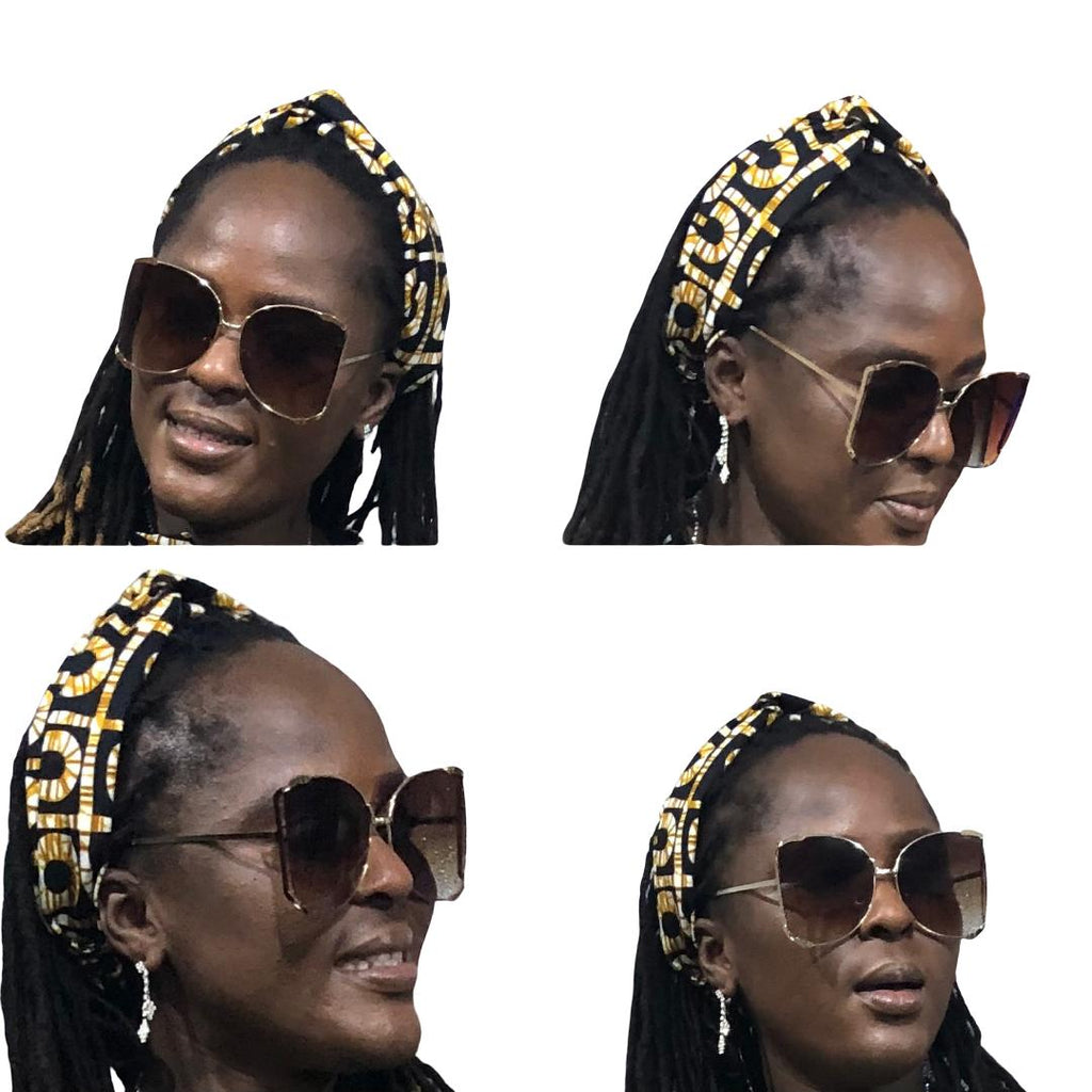 African Headbands | Ankara Twist Headband | African Print Hair Band | Printed Headband | African Hair Accessories | Africa Gift | Handmade African Print Headband