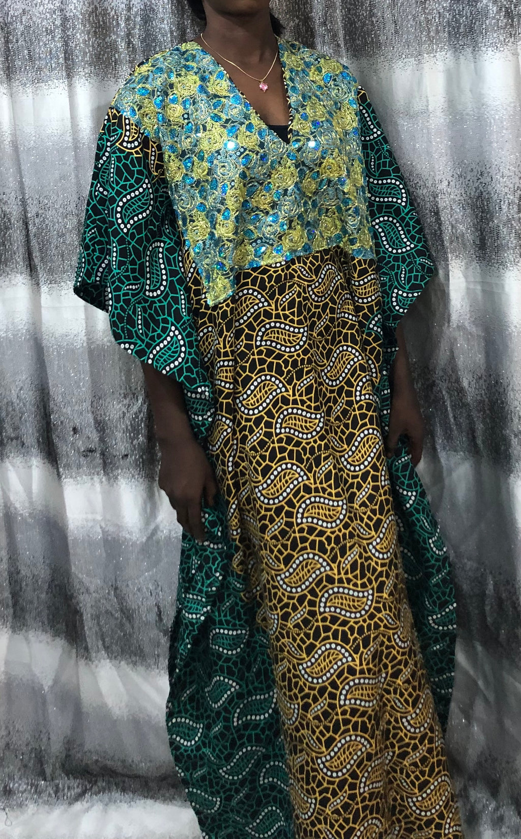 African Print Kaftan Dress, Moroccan bubu Kaftans, Nigerian Bubu, Moo-Moo Dress, Ankara Kaftans.
