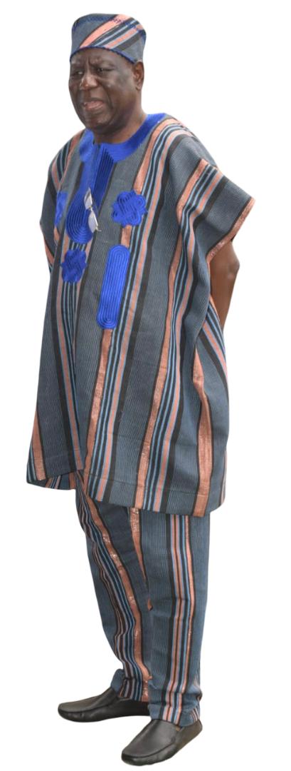 3 Piece African Aso Oke for Men ,Festival Suit Gift for Him African Attire Traditional Dashiki Men's Wedding Clothing Vintage Costume, Handmade African Aso Oke.