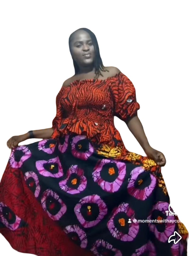 African Ankara Skirt and Top Set: Flare Skirt | African 2 Piece Set, Ankara Circular Skirt and Blouse Set, Women Outfit, African Tailored Suit, African Print 2 Piece Set | African Print Top and Flare Skirt, Ankara Skirt, Africa-Themed Party Outfit