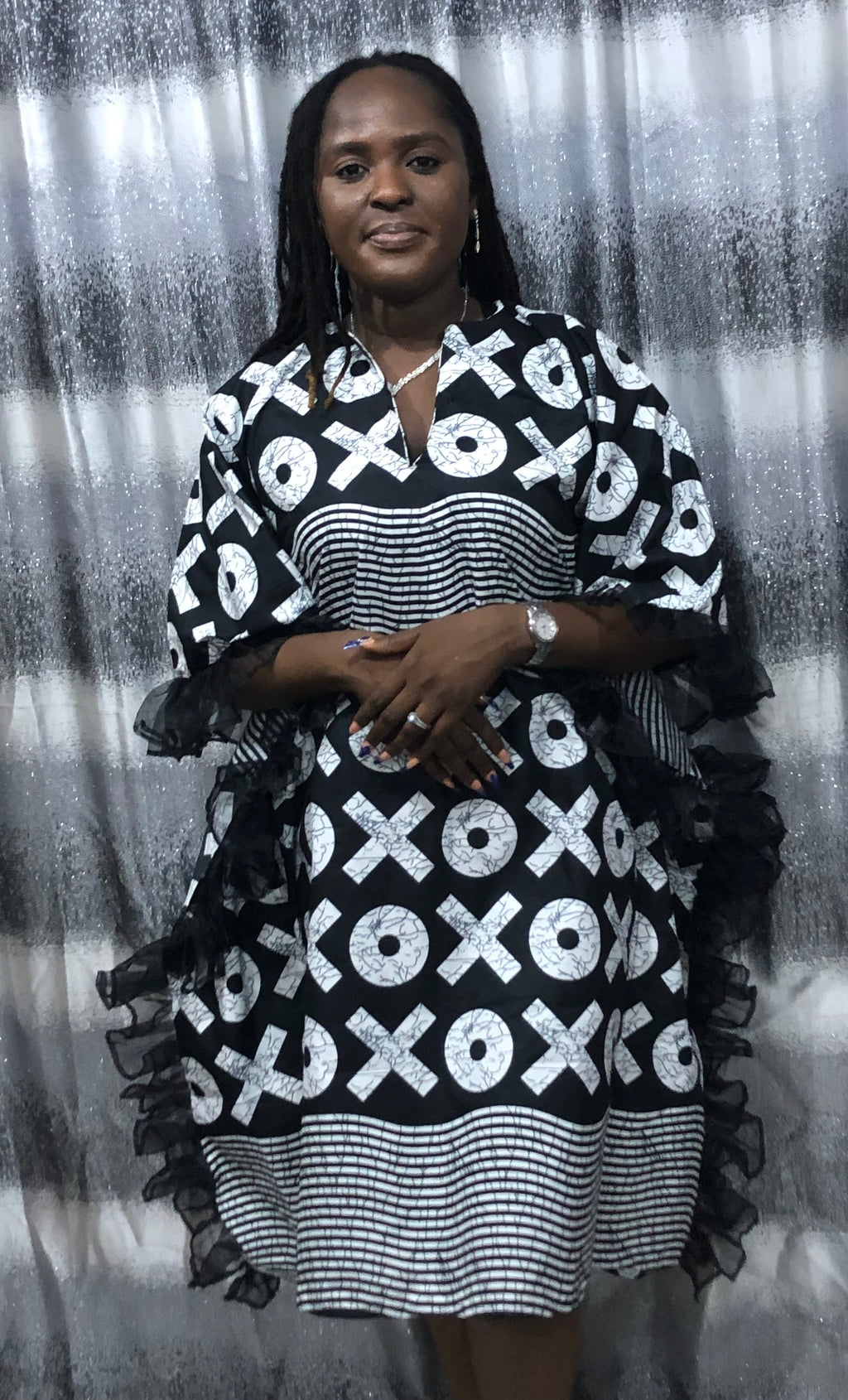 African Print Kaftan Dress, Moroccan bubu Kaftans, Nigerian Bubu, Moo-Moo Dress, Ankara Kaftans. (Short/knee Length)