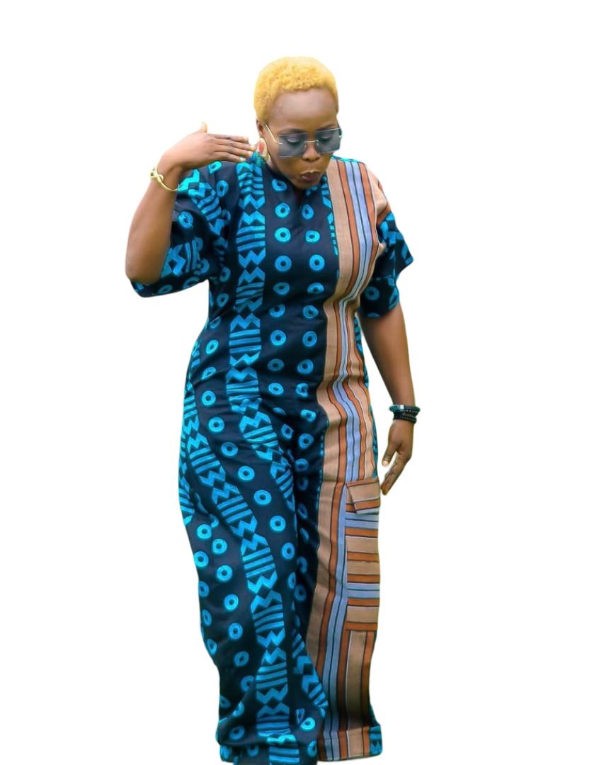 Vibrant Ankara African Print Jumpsuit With Aso Oke Pattern | Ankara One Piece Outfit – Ready to Wear Wide Leg Jumpsuit | African Print Jumpsuit, Ankara Jumpsuit, Women’s Boiler Suit, Ankara Romper, Harem Jumpsuit        Mud Cloth Print Dungaree