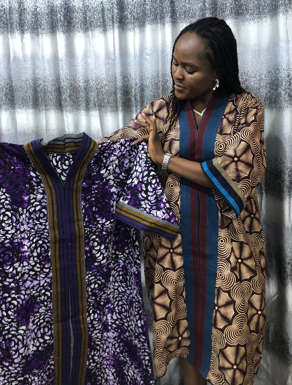 African Print Kaftan Dress, Moroccan bubu Kaftans, Nigerian Bubu, Moo-Moo Dress, Ankara Kaftans. (Short/knee Length)