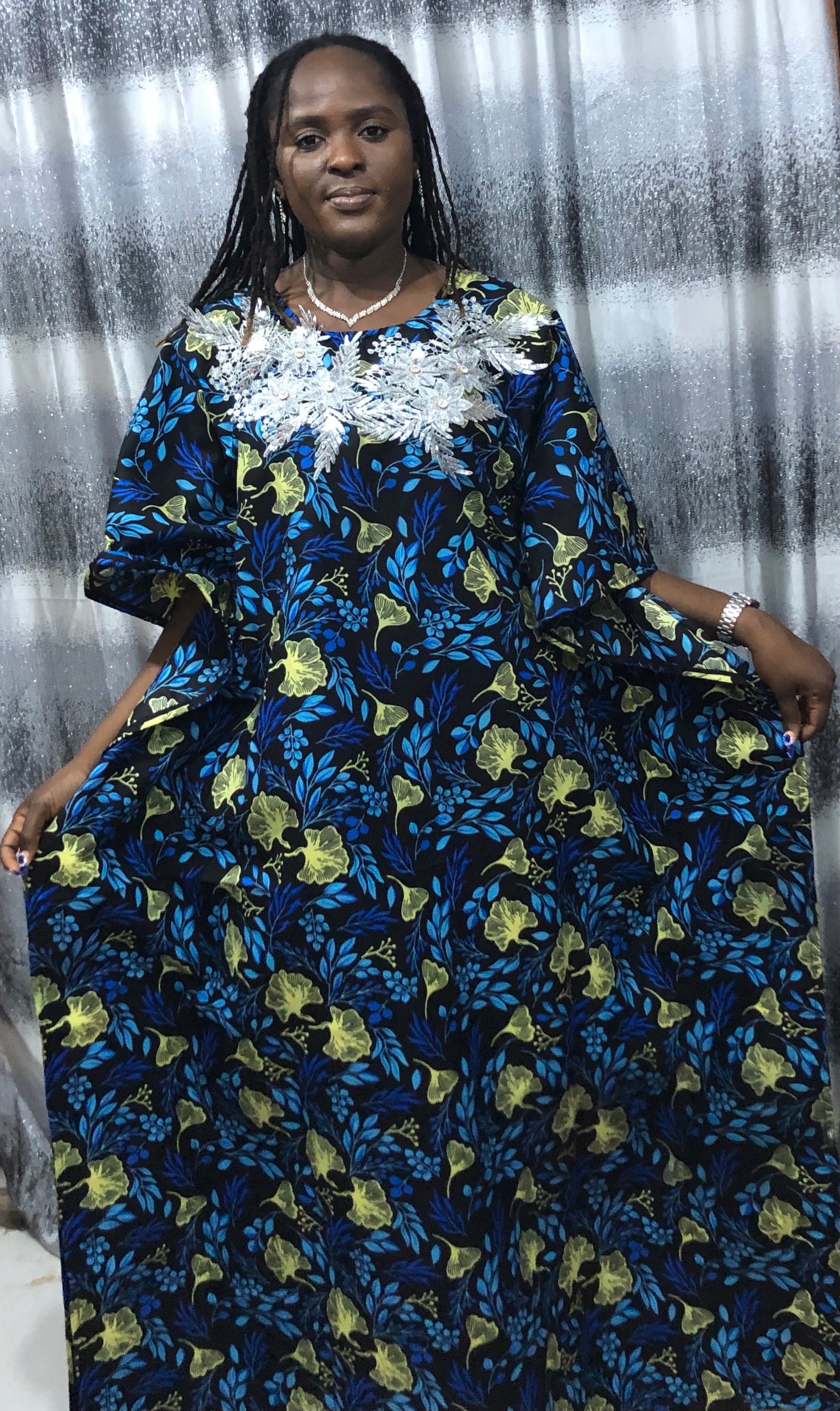 African Print Kaftan Dress, Moroccan bubu Kaftans, Nigerian Bubu, Moo-Moo Dress, Ankara Kaftans.