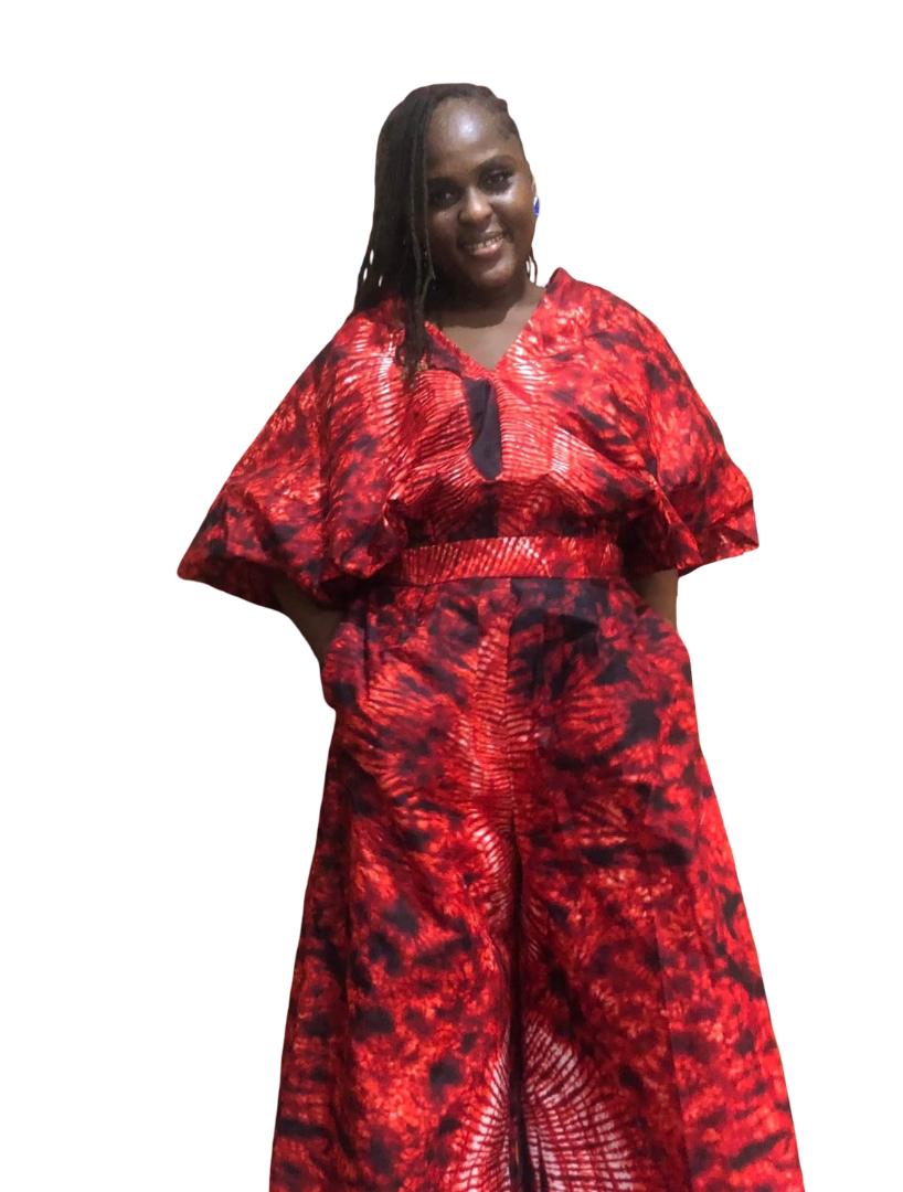Ankara Two Piece Set: African Print Crop Top & Wide Leg Pants      Ankara two piece set, African print pants, Ankara crop top and pants, African print tops, Ankara wide leg pants, Ankara palazzo pant and top