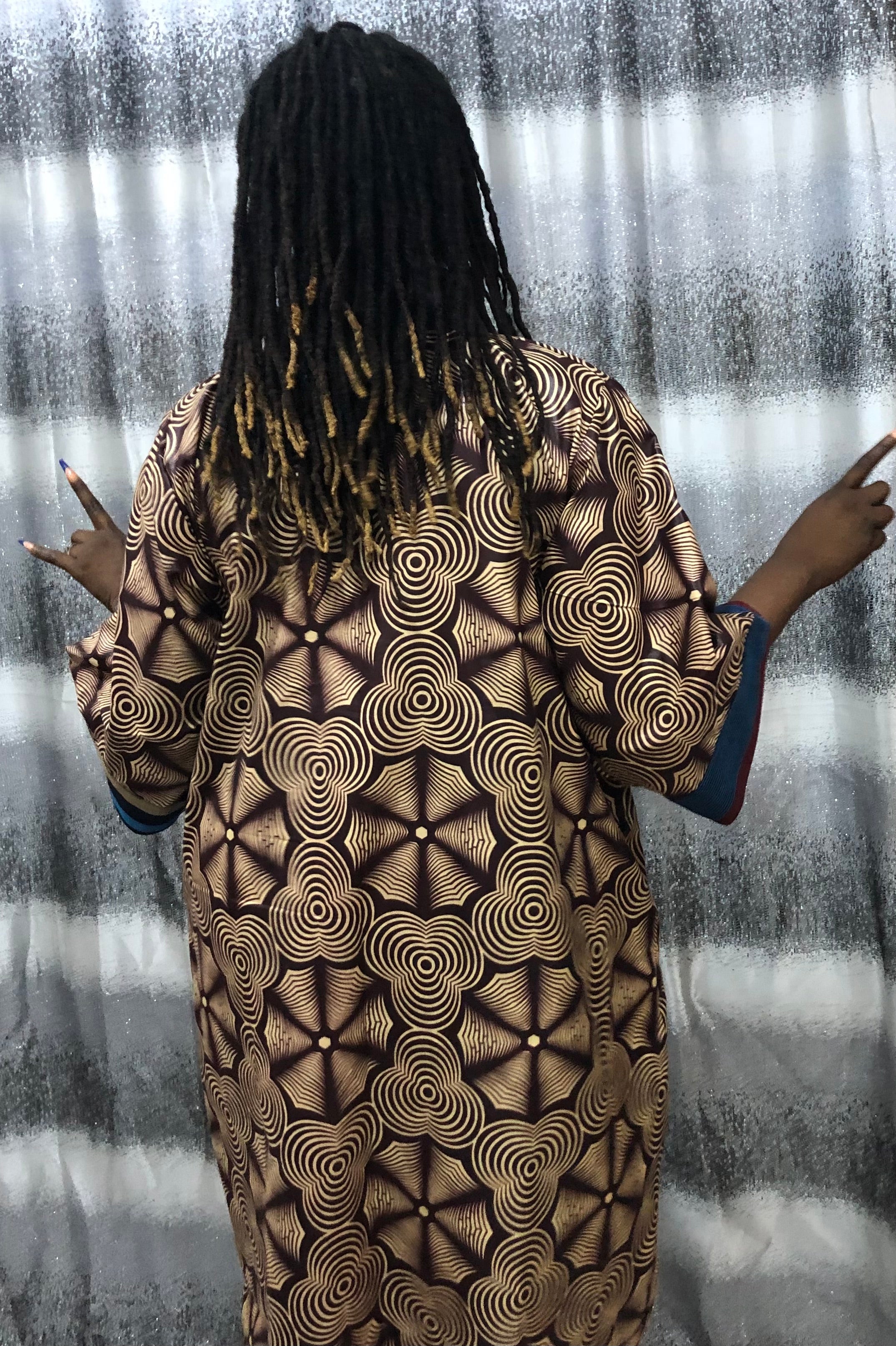 African Print Kaftan Dress, Moroccan bubu Kaftans, Nigerian Bubu, Moo-Moo Dress, Ankara Kaftans. (Short/knee Length)