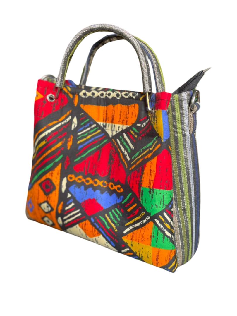 Handmade African Print Handbag For Women
